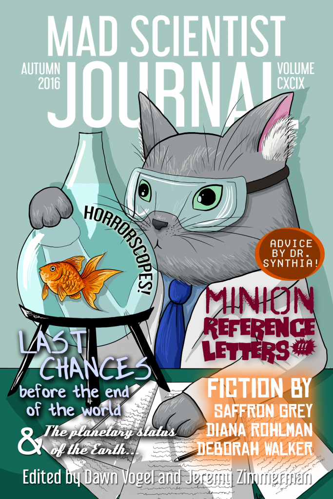 Cover for Mad Scientist Journal: Autumn 2016
