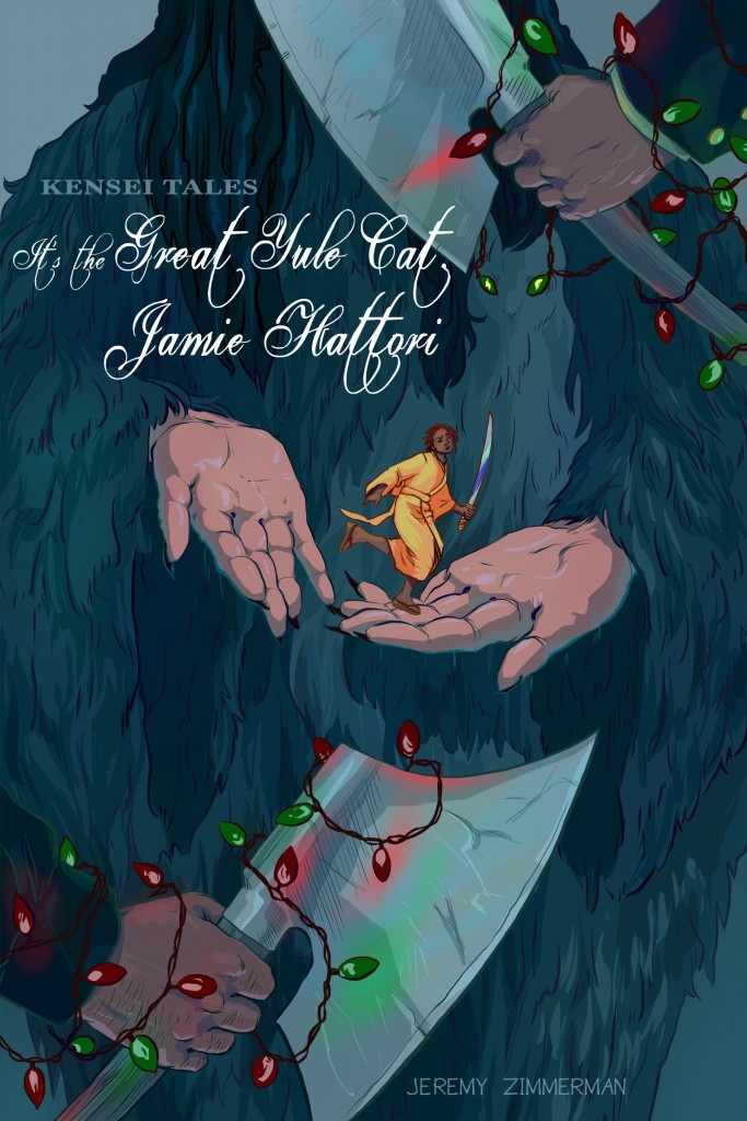 Cover for Kensei Tales: It's the Great Yule Cat, Jamie Hattori