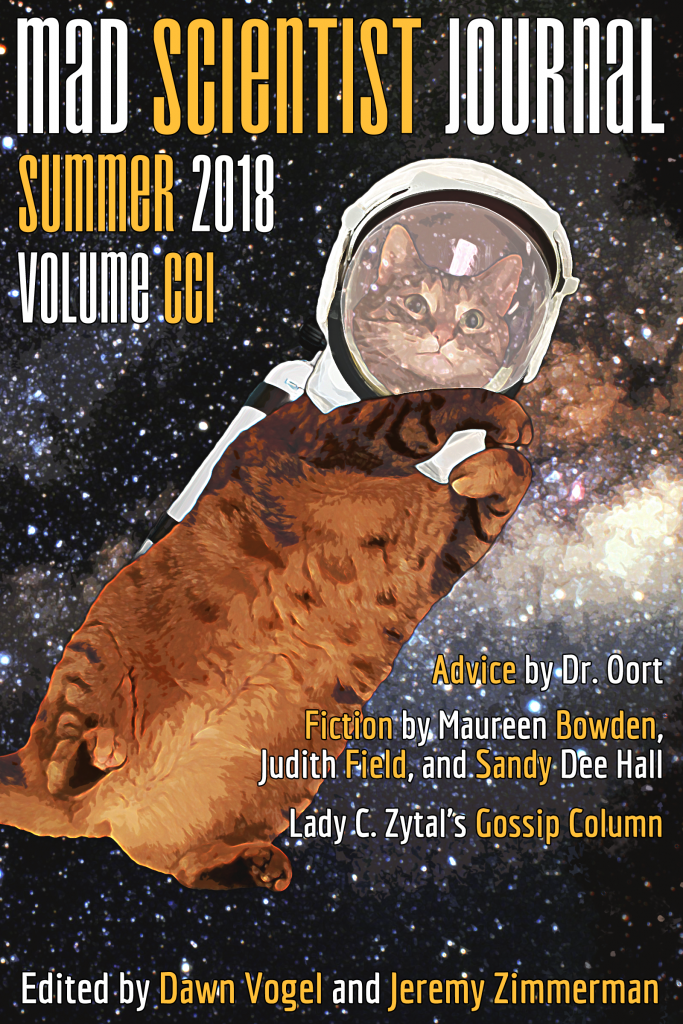 Cover Art for Mad Scientist Journal: Summer 2018